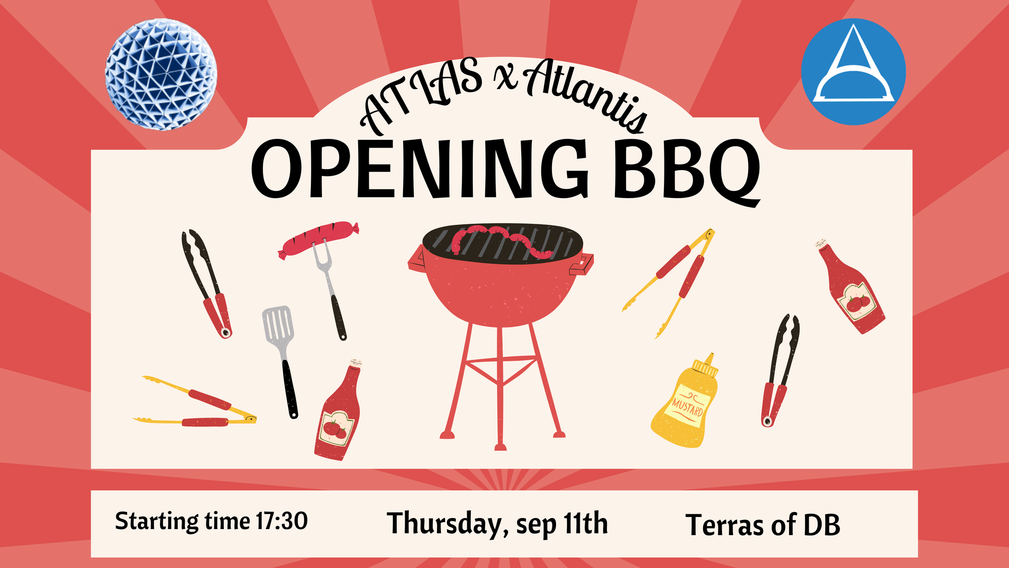 ATLAS x Atlantis opening BBQ